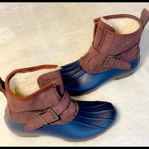 Sperry topsider size medium navy duck boots size 9
